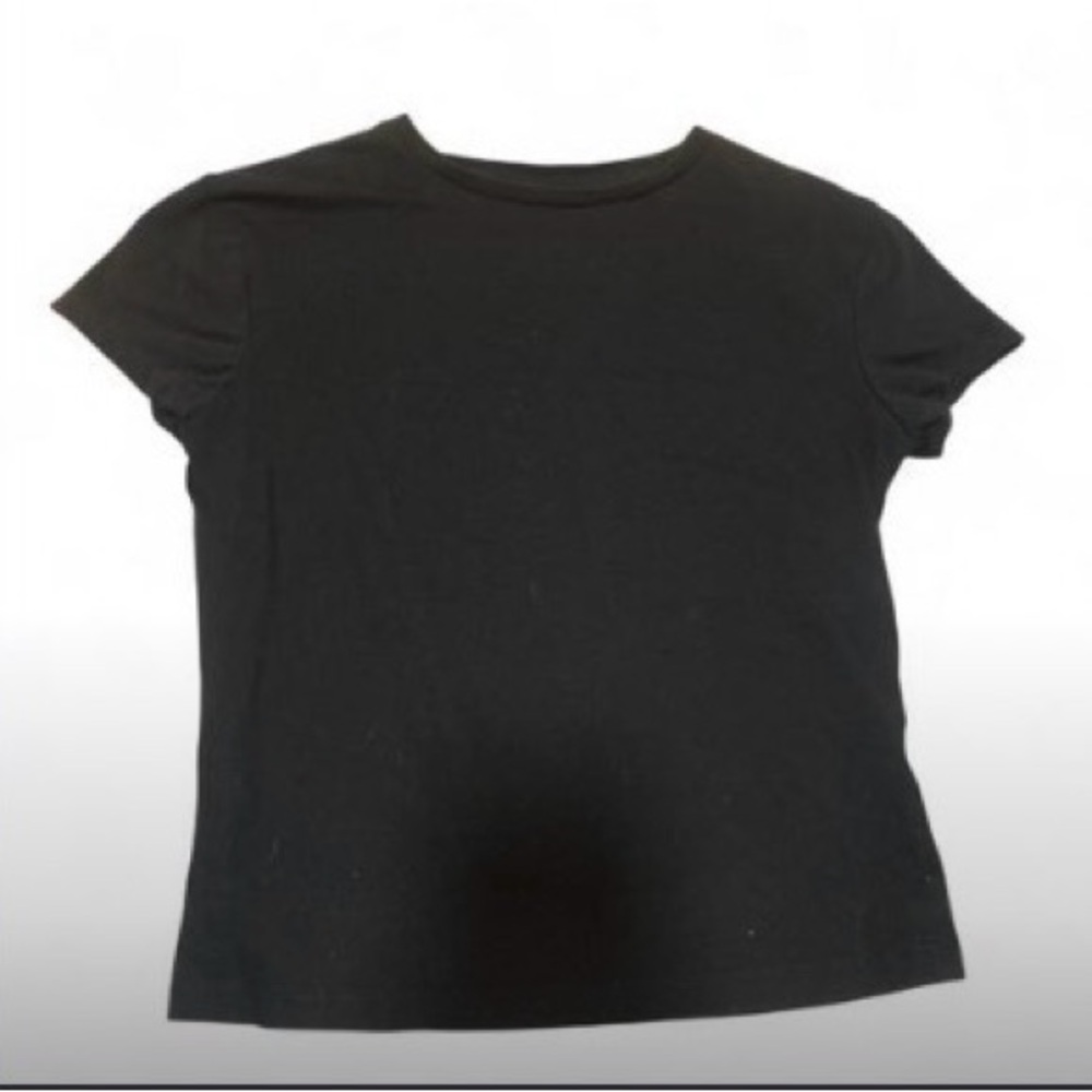 Classic Black Crewneck Tee